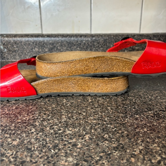 Birkenstock Birkies Majestic Red Like New Sandals Size Women’s 11 / M9 / EUR 42 - Picture 9 of 13
